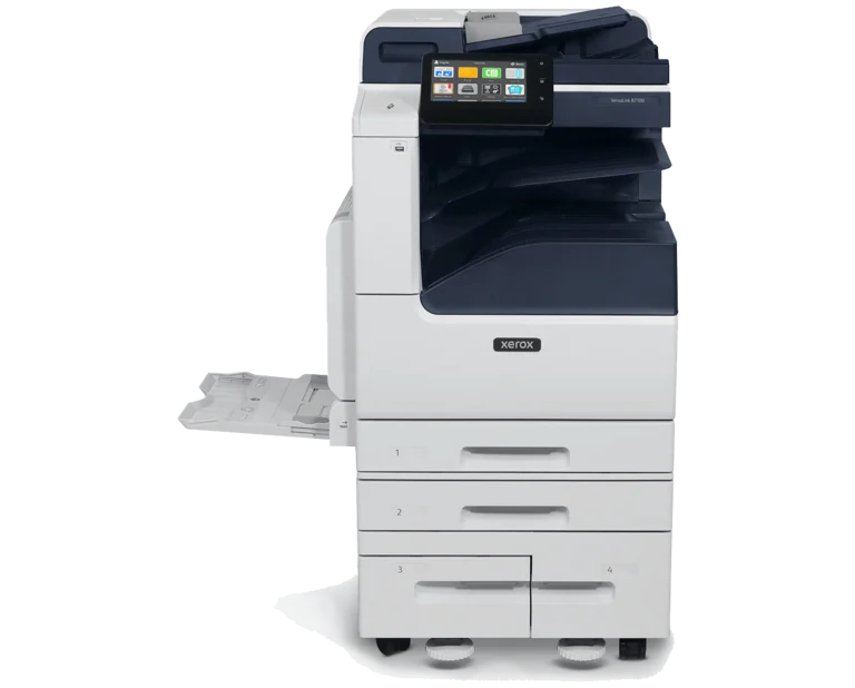 High-speed Xerox multifunction printer for commercial copier rental in Fresno 93720, serving Woodward Park and Fresno County businesses.